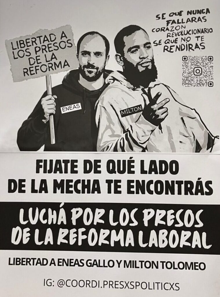 Coordinadora por la libertad de Milton y Eneas