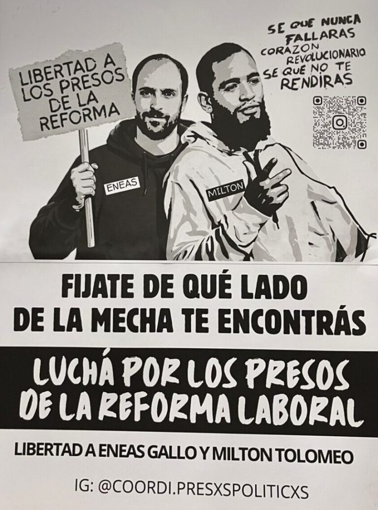Coordinadora por la libertad de Milton y Eneas